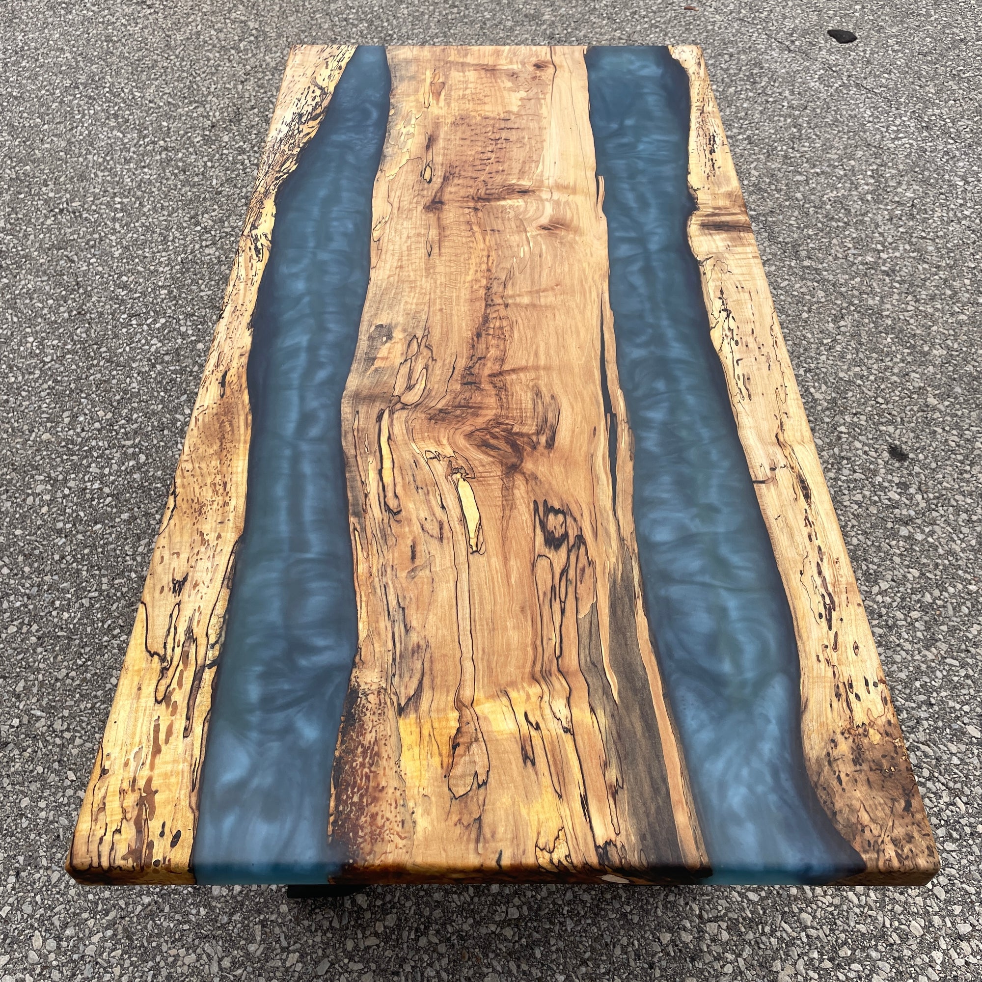 Spalted Maple River Coffee Table