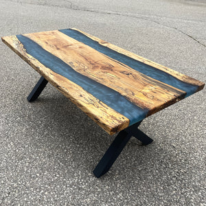 Spalted Maple River Coffee Table