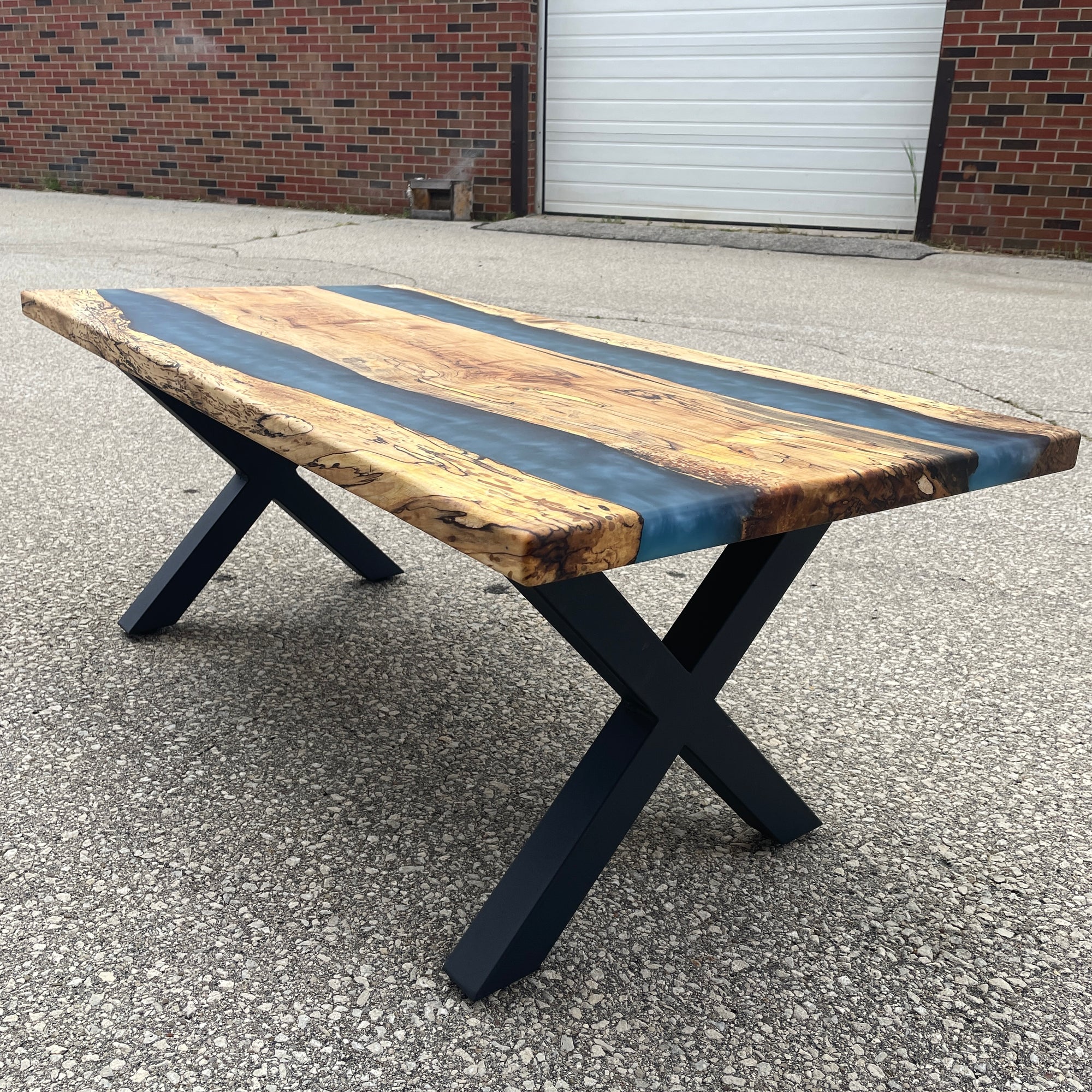 Spalted Maple River Coffee Table