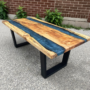 Spalted Maple River Coffee Table