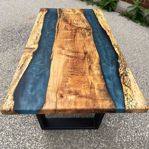 Spalted Maple River Coffee Table