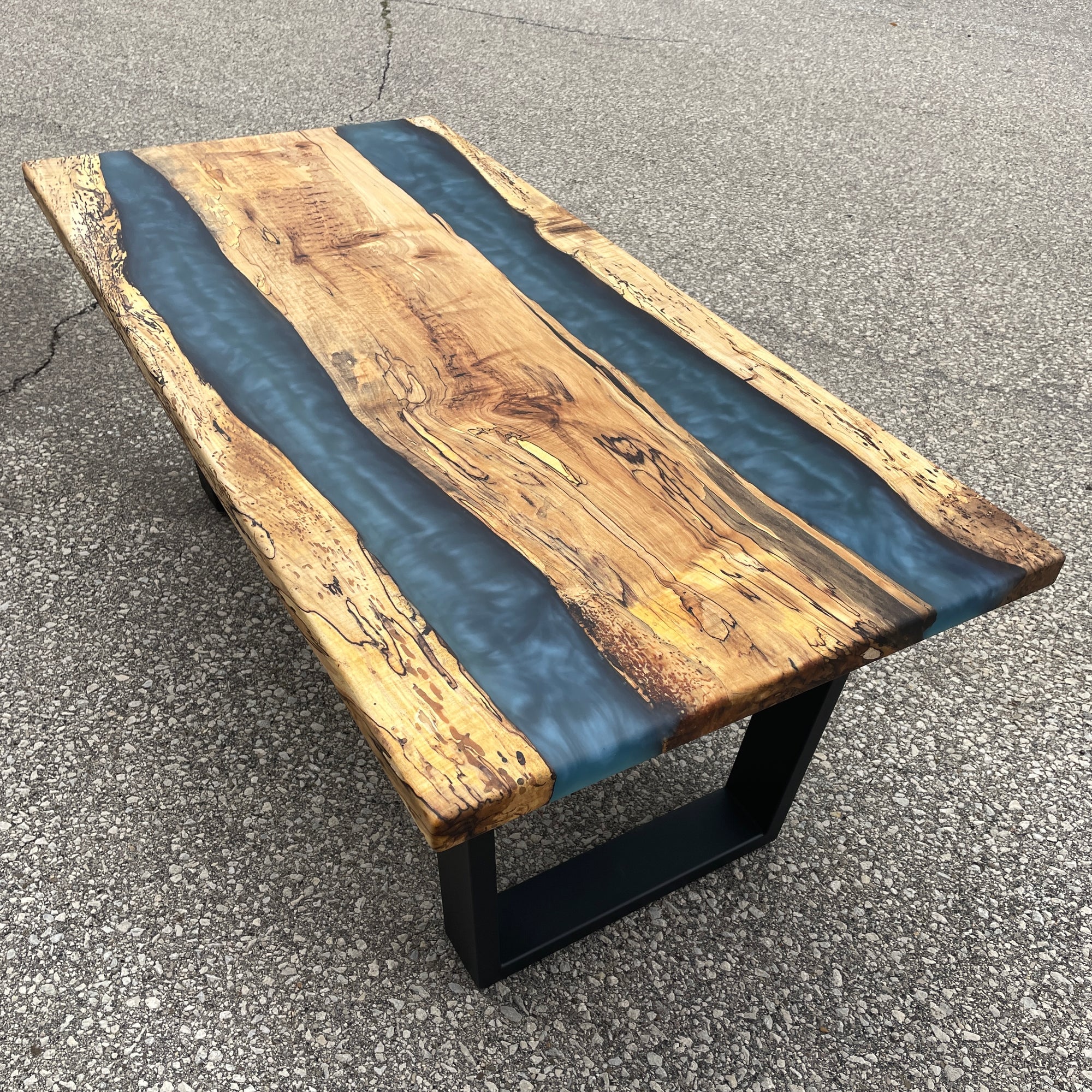 Spalted Maple River Coffee Table