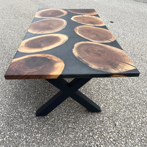 Walnut Cookie River Coffee Table