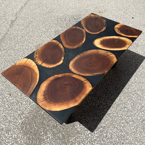 Walnut Cookie River Coffee Table